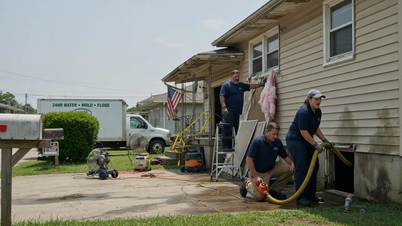 Water Damage Repair in Red Rock, OK near me